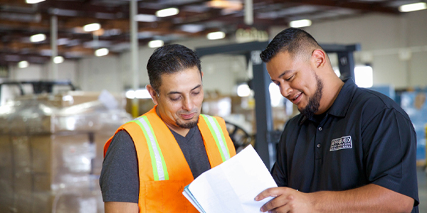 warehouse workers