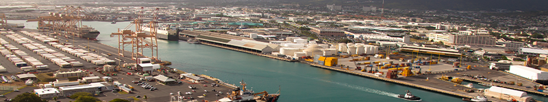 Beautiful overview of Pearl Harbor