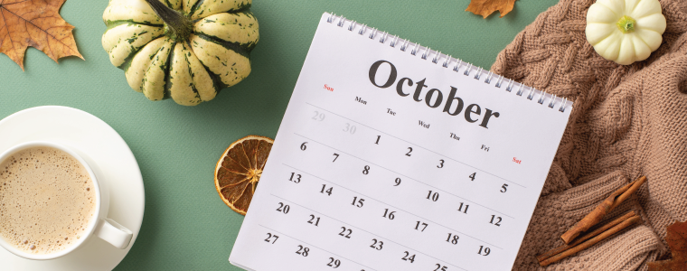 October calendar
