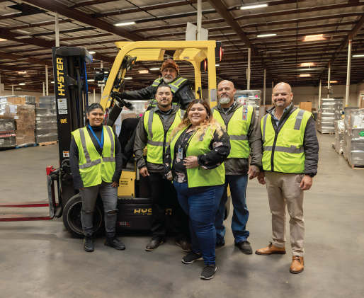 Approved Freight Forwarders warehouse workers